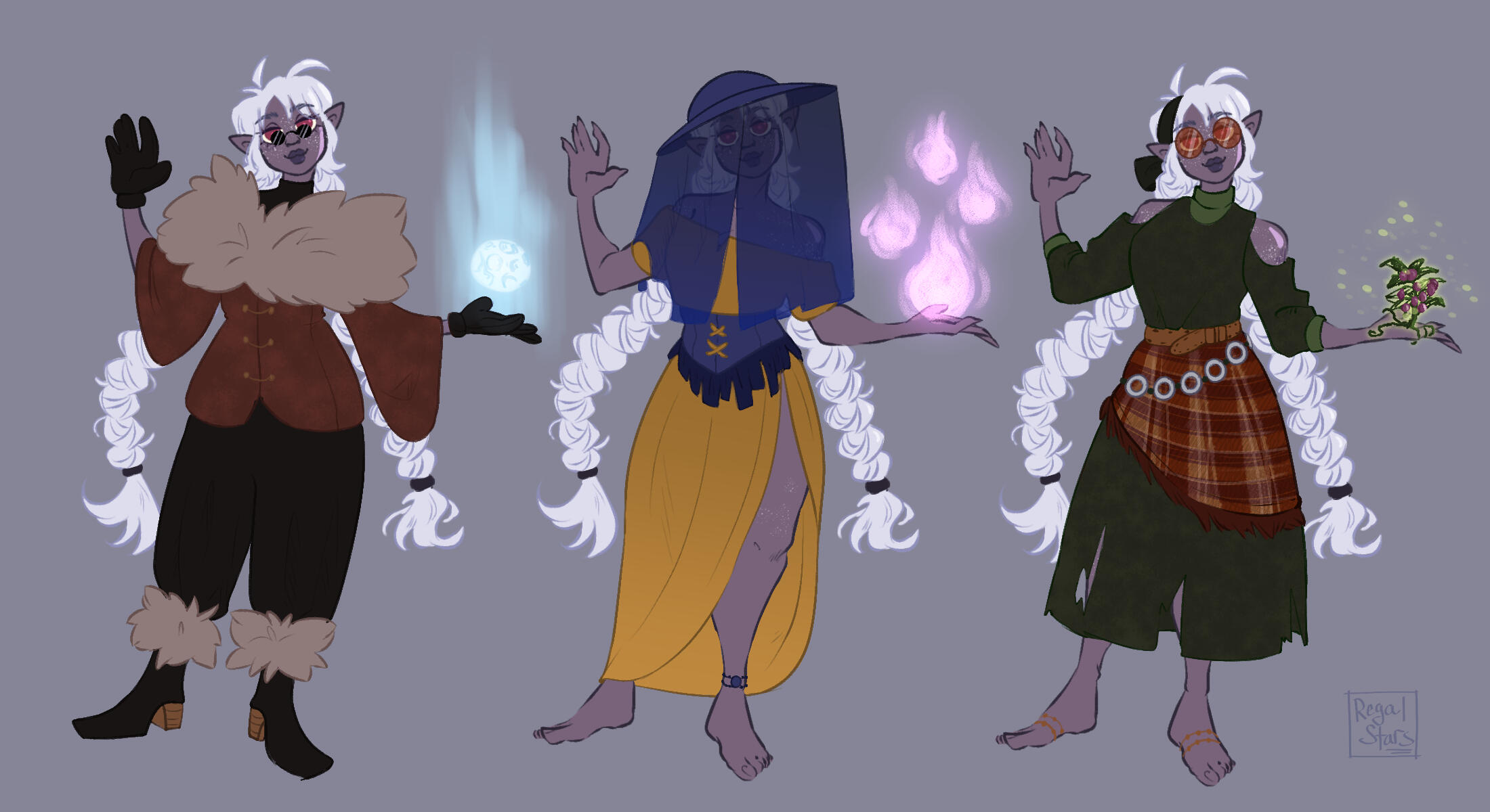 Reishi Outfit Design