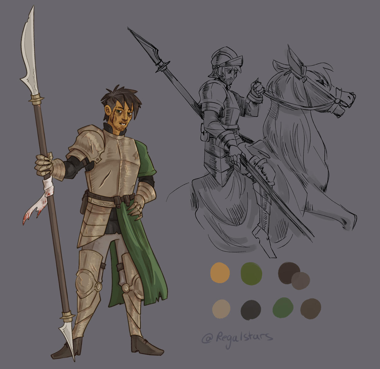 Knight Character Concept