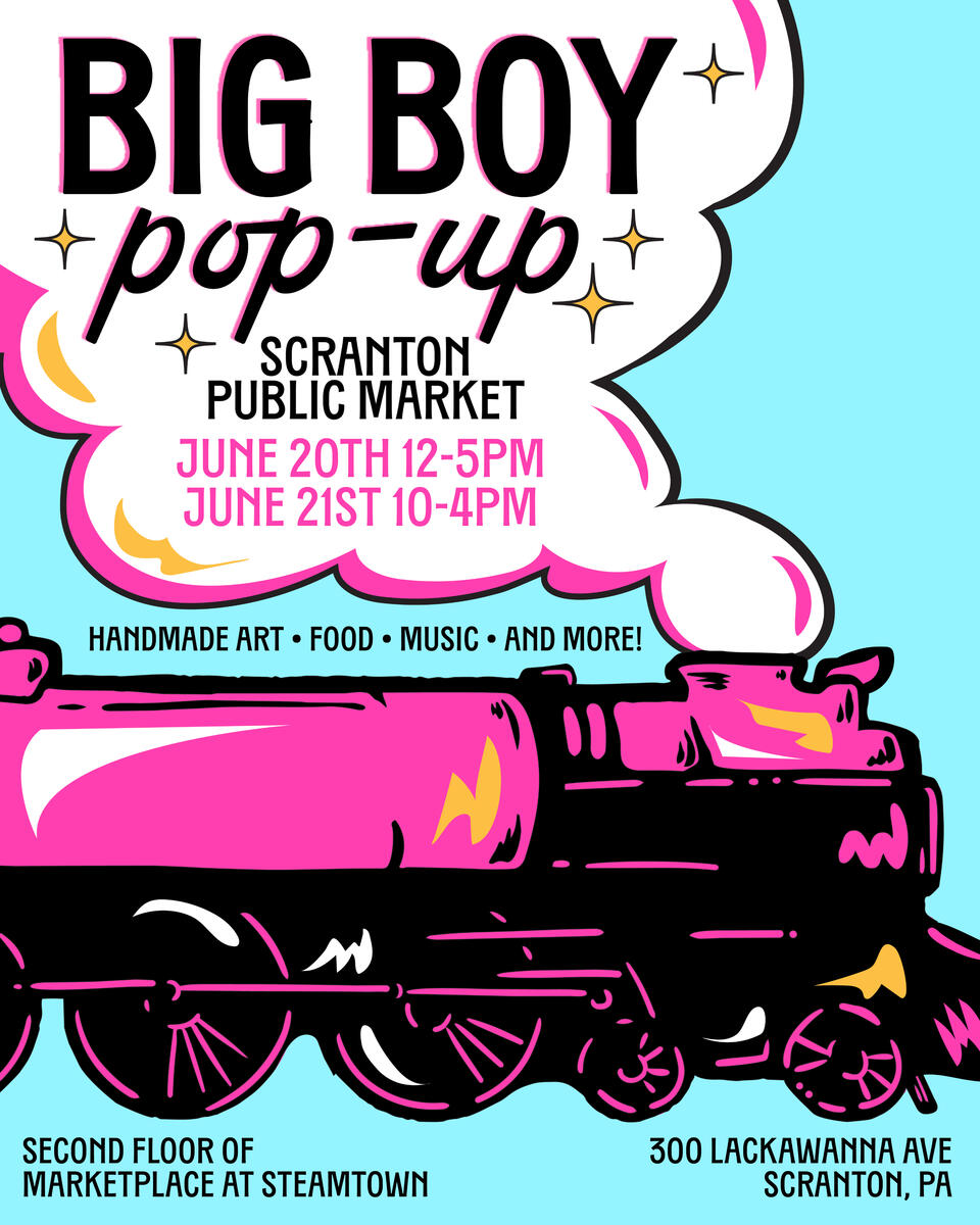Big Boy Pop-Up Poster
